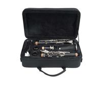 ALFAAL Clarinet Musical Bakelite Clarinet Clarinet 17 Key B Flat Black Wind Instrument Performance Examination