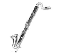 ALFAAL Clarinet Musical Bass Clarinet B flat clarinet instrument bakelite material beginner performance clarinet