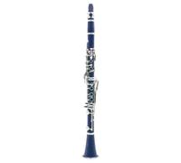 ALFAAL Clarinet Musical Clarinet Grade Test B-flat ABS Body 17-key Clarinet Instrument Woodwind Professional Performance(Dark blue)