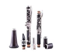 ALFAAL Clarinet Musical Clarinet instrument B flat key 17-key bakelite clarinet comfortable and non-slip