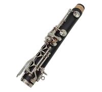 ALFAAL Clarinet Musical Music Fancier Club A Clarinets Premium Professional Clarinet Silver Plated Keys 17 Keys With Case Mouthpiec