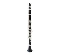 ALFAAL Clarinet Musical Professional 18 Keys BB Clarinet Ebony Clarinet Powerful sound shows an elegant appearance