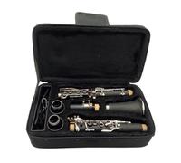 ALFAAL Clarinet Musical Professional Bb Clarinet Bakelite Clarinets Nickel Silver Key