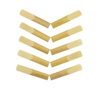 ALFAAL Clarinet reeds 10 pieces reed reeds transparent box clarinet reeds reeds (Color : Reed 2.5)