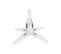 ALFAAL Clarinet Stand Foldable Four Holder Stand With Leg Portable Clarinet Rest For Clarinet Musical Instrument Parts (Color : Transparent)
