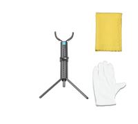 ALFAAL Clarinet Stand Folding Portable Clarinet Bracket Clarinet Holder Stand Woodwind Instruments Stands Hanger (Color : Tenor bk)
