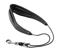 ALFAAL Clarinets Strap Genuine Leather Clarinets Neck Strap With Soft Thick Pad For Soprano Tenor Alto Clarinets