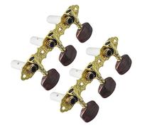 ALFAAL Classical Guitar Tuning Pegs Machine Heads Tuner Brown