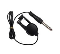 ALFAAL Clip-on Pickup Microphone Piezo Violin Acoustic Guitar Pickup For Acoustic Guitar (Black)