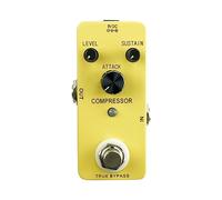 ALFAAL Compressor Classic Compress Guitar Effect Pedal Low Noise Zinc Alloy Shell True Bypass Guitar Accessory Guitar Effects Pedal