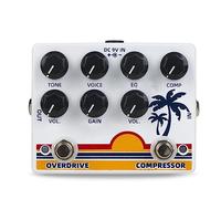ALFAAL Compressor Overdrive Effect Pedal Guitar Accessories Dual Guitar Pedal Guitar Effects Pedal