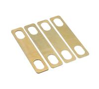 ALFAAL Copper Neck Mounting Height Correction Adjustment Shim Thickness Brass Electric Guitar Bass Tool