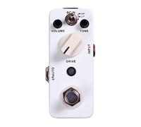 ALFAAL Distortion Guitar Effect Pedal Tube-like Drive Sound 2 Working Modes True Bypass Micro Pedal Guitar Effects Pedal