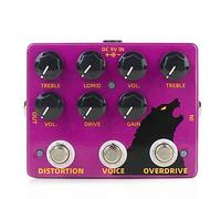 ALFAAL Distortion Overdrive Effect Pedal Guitar Accessories Dual Guitar Pedal Guitar Effects Pedal