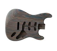 ALFAAL DIY Electric Guitar Kit With Body Wood Neck And Fingerboard 22 Fret SSS Pickups Builder Kits