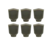 ALFAAL Durable 6Pcs/Set Plastic Tuning Pegs Tuners Knobs For Electric/Acoustic Guitars Parts (Color : Deep Green)