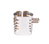 ALFAAL E Flat Alto Saxophone Mouthpiece Metal Clip B Flat Tenor Clip Bakelite Mouthpiece Reed Clamp Accessories