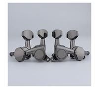 ALFAAL Electric Guitar Machine Heads Tuners Gear Ratio 1: 19 For ST Or TL Smoky Color Tuning Pegs (Color : 3R3L)
