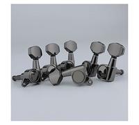 ALFAAL Electric Guitar Machine Heads Tuners Gear Ratio 1: 19 For ST Or TL Smoky Color Tuning Pegs (Color : 6L)
