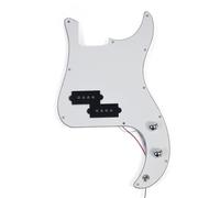 ALFAAL Electric Guitar Pickguard Pickup Electric Guitar Prewired Loaded Pickguard 4-String PB P Bass Plate With Pickup For 4 Strings P Bass(E)