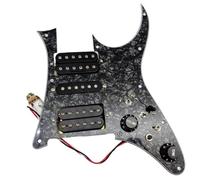 ALFAAL Electric Guitar Pickguard Pickup Guitar Prewired Guitar Pickguard Set HSH Humbucker Pickups Pickguard Set For Electric Guitar Replacement Parts