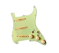 ALFAAL Electric Guitar Pickguard Pickup Prewired Loaded ST Pickguard With SSS Single-coil Pickups Coil Splitting Converter For ST Electric Guitar Pickguard Pickup