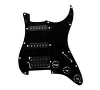 ALFAAL Electric Guitar Pickguard Pickup Single-single-double Electric Guitar Pickguard Front Cover Circuit Assembly Pickup Circuit Guitar Panel(J)