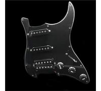 ALFAAL Electric Guitar Pickguard Pickup SSH Guitar Pickguard Wiring Loaded Prewired + Silence Converter ST Electric Guitar Double Coil Pickup(G)