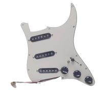 ALFAAL Electric Guitar Pickguard Pickup SSS Prewired Loaded Pickguard Single Coil Pickups Set For ST Electric Guitar Replacement Parts