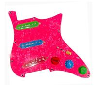 ALFAAL Electric Guitar Pickguard Pickup SSS Prewired Pickguard Set Loaded Single Coil Pickups With 3-Ply Pick Guards Wiring Harness11 Mounting Holes