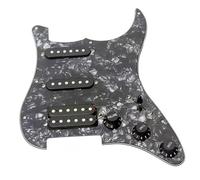 ALFAAL Electric Guitar Pickguard Pickup ST Electric Guitar Dual Single And Double Pickguard Pickup HSH SSH Single Single And Double Pickguard Pickup(B)