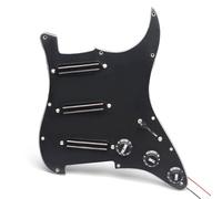 ALFAAL Electric Guitar Pickguard Pickup ST Electric Guitar Single Pickguard Pickup Assembly Small Double Track Pickup Mini Pickguard Pickup 500k(M)