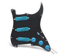 ALFAAL Electric Guitar Pickguard Pickup ST Electric Guitar Single Pickguard Pickup Assembly Small Double Track Pickup Mini Pickguard Pickup 500k(Q)