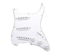 ALFAAL Electric Guitar Pickguard Pickup ST SQ Single Single Single Electric Guitar Pickguard Front Cover Circuit Pickup Circuit Guitar Pickguard(E)