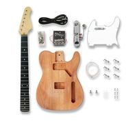 ALFAAL Electric Guitar Set DIY Assembly 6-string 22-fret Electric Guitar Instrument Augu Body Instrument Guitar