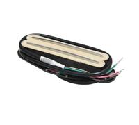 ALFAAL Electric Guitar Single Coil Pickup Set 1Pcs Ceramic Rail Humbucker Hot Dual Rails Guitar Pickup Black White Yellow Color For Electric Guitar Parts(I)