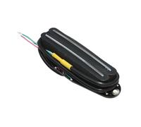 ALFAAL Electric Guitar Single Coil Pickup Set 1Pcs Ceramic Rail Humbucker Hot Dual Rails Guitar Pickup For Electric Guitar Parts(Black 9.0K)