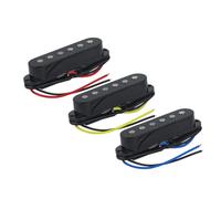 ALFAAL Electric Guitar Single Coil Pickup Set 3 Single Electric Guitar Pickups Sss Single Single Single SQ/ST Single Coil Noiseless Pickup Universal Type(B)