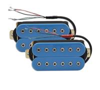 ALFAAL Electric Guitar Single Coil Pickup Set 6-String Electric Guitar Pickups Humbucker Dual In Line Adjustable Hex Screw Coil Splitting Pickup Multi-Colour(I)
