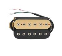 ALFAAL Electric Guitar Single Coil Pickup Set 6-String Electric Guitar Pickups Humbucker Dual In Line Adjustable Hex Screw Coil Splitting Pickup Multi-Colour(S)