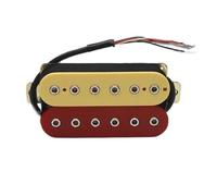 ALFAAL Electric Guitar Single Coil Pickup Set 6-String Guitar Electric Guitar Pickups Humbucker Dual In Line Adjustable Hex Screw Coil Splitting Pickup Multi-Colour(J)