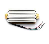ALFAAL Electric Guitar Single Coil Pickup Set Double Rail 2-Dual Blade Electric Guitar High Output Track Type Four Coil Humbucker Guitar Pickup Multi Color(K)