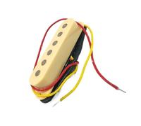 ALFAAL Electric Guitar Single Coil Pickup Set Electric Guitar Accessories ST Electric Guitar Single Pickup Electric Guitar Single Coil Pickup(Yellow)