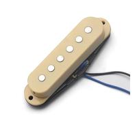 ALFAAL Electric Guitar Single Coil Pickup Set Electric Guitar Accessories ST Electric Guitar Single Pickup Guitar Single Coil Pickup(Yellow 52mm)