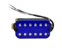 ALFAAL Electric Guitar Single Coil Pickup Set Electric Guitar Double Coil Humbucker Electric Guitar Pickup Four Conduct With Shield Bridge-15K Or Neck-7.5K Pickup(D)