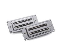 ALFAAL Electric Guitar Single Coil Pickup Set Electric Guitar Double Coil Pickup Copper Shell Four-wire Cut Single Electric Guitar Line With Pickup Frame