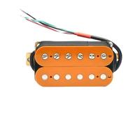 ALFAAL Electric Guitar Single Coil Pickup Set Electric Guitar Double Humbucker Four Conduct With Shield Bridge-15K Or Neck-7.5K Guitar Pickup(O)