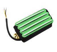 ALFAAL Electric Guitar Single Coil Pickup Set Electric Guitar High Output Track Type Four Coil Humbucker Pickup Electric Guitar Pickup(Green)