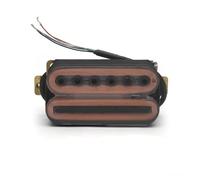 ALFAAL Electric Guitar Single Coil Pickup Set Electric Guitar Humbucker Blade/Hex Screw Adjusting Dual Coil Guitar Pickup With 4 Conduct Cable/Coil Splitting(A)