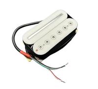 ALFAAL Electric Guitar Single Coil Pickup Set Electric Guitar Humbucker BLADE/Hex Screw Adjusting Dual Coil Guitar Pickup With 4 Conduct Cable Coil Splitting(L)